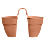 vibia campana flower twin 21cm terre cuite